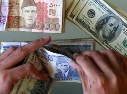 سال 2023؛ انٹربینک میں ڈالر کی نسبت روپیہ کی قدر میں 24.47فیصد کمی